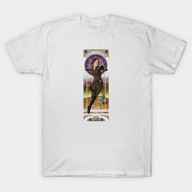 Art Nouveau - Daisy Johnson T-Shirt by eclecticmuse